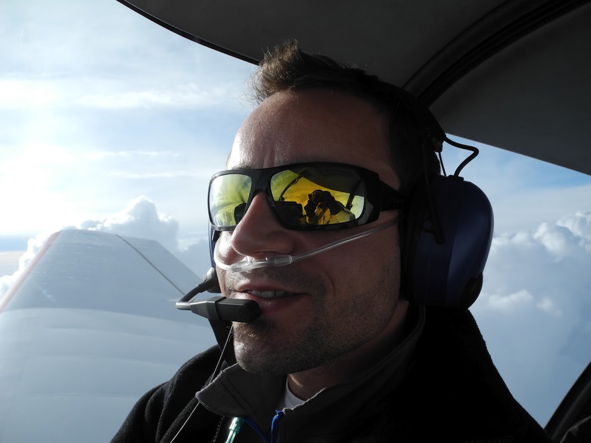 Survol du Mont-Blanc avec le club